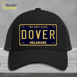 Delaware Novelty License Plate Hat Mesh / Black