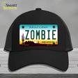 Zombie Arizona Novelty License Plate Hat Mesh / Black