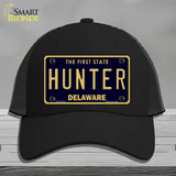 Hunter Delaware Novelty License Plate Hat Mesh / Black