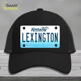 Lexington Kentucky Novelty License Plate Hat Mesh / Black