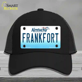 Frankfort Kentucky Novelty License Plate Hat Mesh / Black