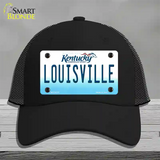 Louisville Kentucky Novelty License Plate Hat Mesh / Black