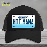 Hot Mama Kentucky Novelty License Plate Hat Mesh / Black