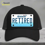 Retired Kentucky Novelty License Plate Hat Mesh / Black