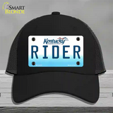 Rider Kentucky Novelty License Plate Hat Mesh / Black