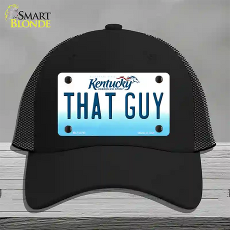 That Guy Kentucky Novelty License Plate Hat Mesh / Black