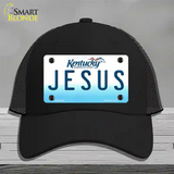 Jesus Kentucky Novelty License Plate Hat Mesh / Black