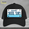 Skool Suks Kentucky Novelty License Plate Hat Mesh / Black