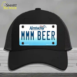 MMM Beer Kentucky Novelty License Plate Hat Mesh / Black