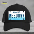 Meeooww Kentucky Novelty License Plate Hat Mesh / Black