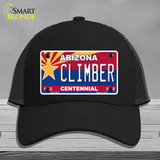 Arizona Centennial Climber Novelty License Plate Hat Mesh / Black