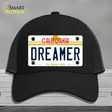 Dreamer California Novelty License Plate Hat Mesh / Black