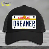 Dreamer California Novelty License Plate Hat Mesh / Black