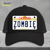 Zombie California Novelty License Plate Hat Mesh / Black