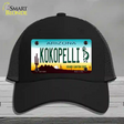 Arizona Kokopelli Novelty License Plate Hat Mesh / Black