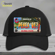 Pehea oe Hawaii State Novelty License Plate Hat Mesh / Black