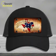 Southern Pride Texas Novelty License Plate Hat Mesh / Black