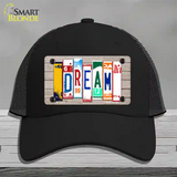 Dream Wood License Plate Art Novelty License Plate Hat Mesh / Black