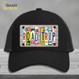 Road Trip Wood License Plate Art Novelty License Plate Hat Mesh / Black