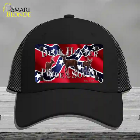 Pride Of The South Novelty License Plate Hat Mesh / Black