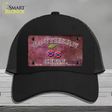 Southern Girl Novelty License Plate Hat Mesh / Black