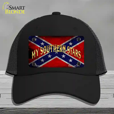 My Southern Stars Novelty License Plate Hat Mesh / Black