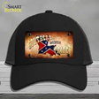 Southern Pride Louisiana Novelty License Plate Hat Mesh / Black