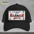 Dont Mess With Crazy Novelty License Plate Hat Mesh / Black