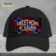 Sweet Home Alabama Novelty License Plate Hat Mesh / Black