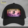 Im A Bad Witch Novelty License Plate Hat Mesh / Black