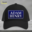 Adam Henry Novelty License Plate Hat Mesh / Black