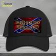 Symbol Of Southern Heritage Novelty License Plate Hat Mesh / Black