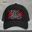 Sons Of Confederate Veterans Novelty License Plate Hat Mesh / Black