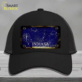 Inidana Rusty Blank Novelty License Plate Hat Mesh / Black