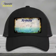 Kentucky Rusty Blank Novelty License Plate Hat Mesh / Black