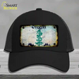 Oregon Rusty Blank Novelty License Plate Hat Mesh / Black