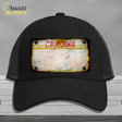 California Golden State Plate Rusty Blank Novelty License Plate Hat Mesh / Black