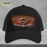 Fear The Bones Novelty License Plate Hat Mesh / Black