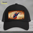 Southern Pride West Virginia Novelty License Plate Hat Mesh / Black