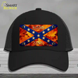 Autumn Stars Novelty License Plate Hat Mesh / Black