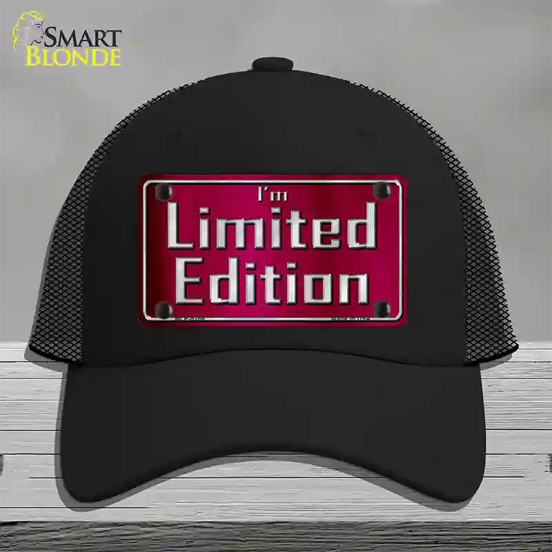 Im Limited Edition Novelty License Plate Hat Mesh / Black