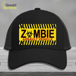 Zombie Assault Vehicle Novelty License Plate Hat Mesh / Black