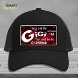 They Call Me Gigi Novelty License Plate Hat Mesh / Black