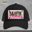 Mud Princess Novelty License Plate Hat Mesh / Black