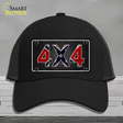 4x4 Confederate Novelty License Plate Hat Mesh / Black