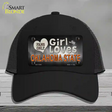 This Girl Loves Oklahoma State Novelty License Plate Hat Mesh / Black