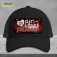 This Girl Loves Oklahoma Novelty License Plate Hat Mesh / Black