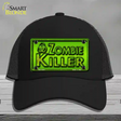 Zombie Killer Novelty License Plate Hat Mesh / Black