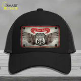 Get Your Kicks Novelty License Plate Hat Mesh / Black