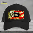 Colorado Love Novelty License Plate Hat Mesh / Black